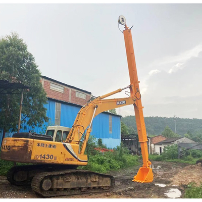 Excavadora de dos secciones con brazo telescópico de 6 a 36 toneladas con cubo estándar