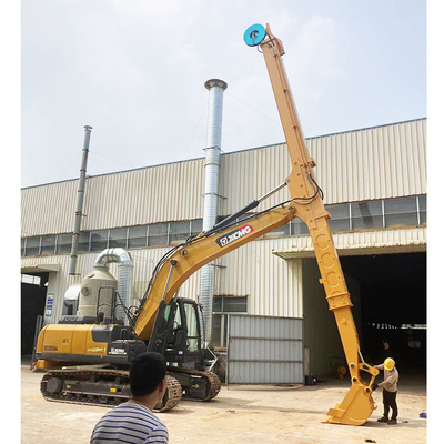 Excavadora de dos secciones con brazo telescópico de 6 a 36 toneladas con cubo estándar