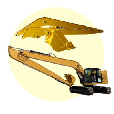 excavador largo Boom Arm Wear de 40-47ton los 22m resistente para el gato de HITACHI Doosan