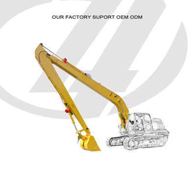 Q355B Excavadoras de largo alcance de gato para excavadoras de 6 a 60 toneladas