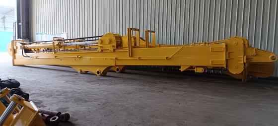 Aprobación CE 12 14 16 metros Excavadora telescópica Boom Maquinaria de construcción Anexos Excavadora estándar de cubo No incluida