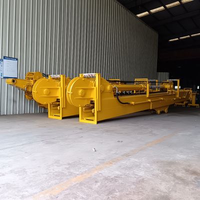 Excavadora brazo telescópico con el cubo de la cáscara para Hitachi  Volvo XCMG Doosan