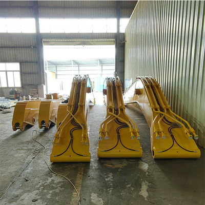 Excavadora de largo alcance personalizada, OEM ODM 8-30 metros de brazo extendido de la proa para CAT Hitachi 6-120 toneladas Excavadora de brazos largos
