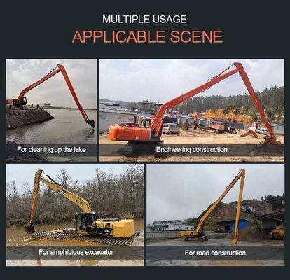 Excavadora a medida de largo alcance