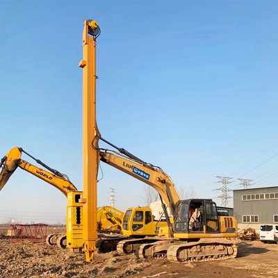 Excavadora de alta precisión de dos etapas con brazo telescópico 12T-35T Fundación Proyecto Pit Caisson LG700 ZX240