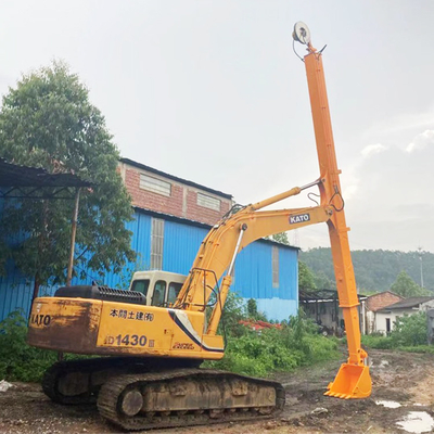 Excavadora de alta precisión de dos etapas con brazo telescópico 12T-35T Fundación Proyecto Pit Caisson LG700 ZX240