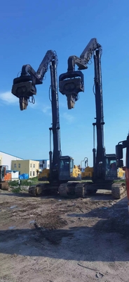 Excavadora de acero Máquina de conducción de pilas 7.5 toneladas Peso 3 toneladas Capacidad de carga_IDLE