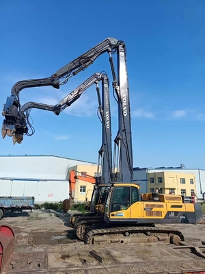 Excavadora de acero Máquina de conducción de pilas 7.5 toneladas Peso 3 toneladas Capacidad de carga_IDLE