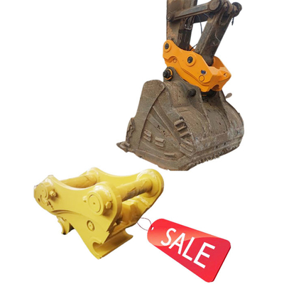 Excavadora segura de alta eficacia acoplador rápido, hidráulico enganche rápido con pines para gatos hitachi komatsu sanny