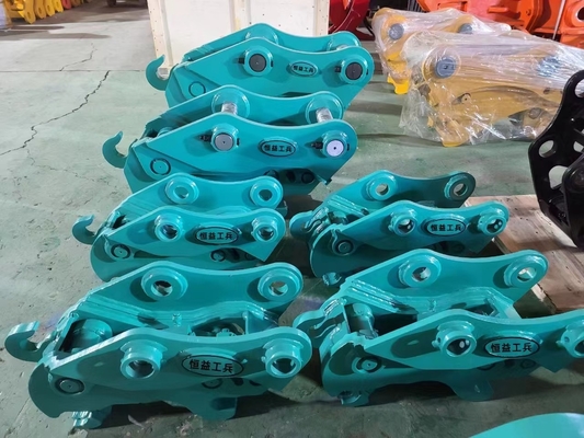 Excavadora segura de alta eficacia acoplador rápido, hidráulico enganche rápido con pines para gatos hitachi komatsu sanny