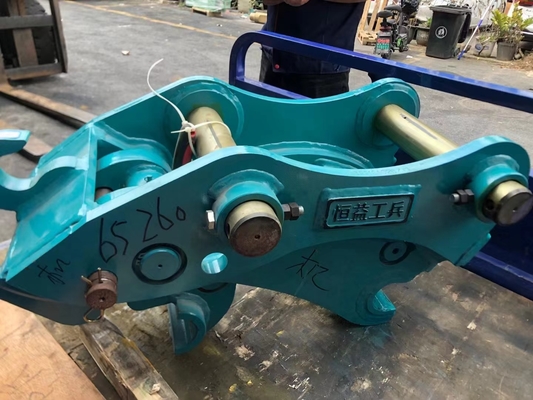 Excavadora segura de alta eficacia acoplador rápido, hidráulico enganche rápido con pines para gatos hitachi komatsu sanny