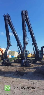 Brazo de pila de excavadora con altura de pila más alta para 20 toneladas 30 toneladas 45 toneladas 55 toneladas