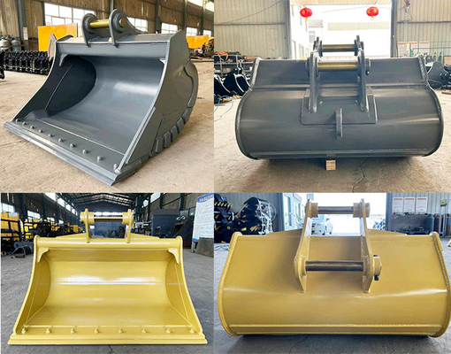 Vida útil más larga Gato Komatsu Hitachi Excavadora Lodo Cubo