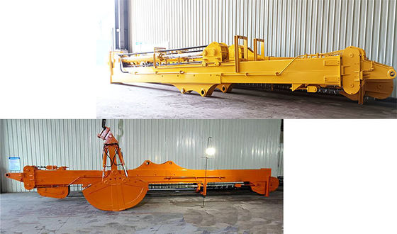 PC telescópica ZX del segmento los 25m los 30m los 32m  SY ZX del auge tres del excavador antidesgaste 20-50ton