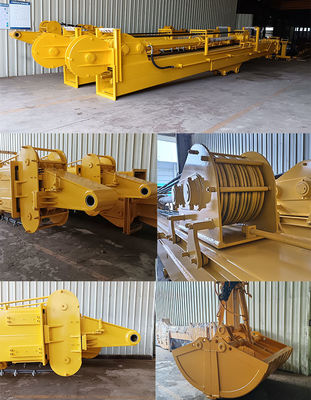 PC telescópica ZX del segmento los 25m los 30m los 32m  SY ZX del auge tres del excavador antidesgaste 20-50ton