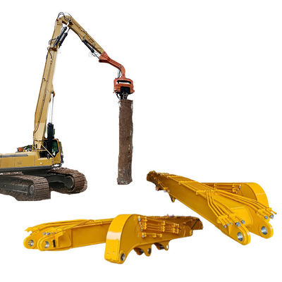 Excavadora conductor de pila de conexión para el gato Hitachi Komatsu excavadora pila brazo pila boom