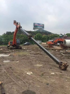 Excavadora de alta precisión CAT320 Brazo telescópico de tres etapas BS900E para ingeniería de fosas profundas