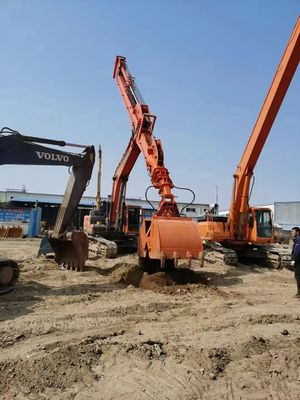 Excavadora de alta precisión CAT320 Brazo telescópico de tres etapas BS900E para ingeniería de fosas profundas
