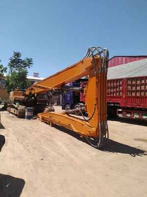 Excavadora de tres secciones con brazo de demolición Hyundai R225 personalizado 25T-45T Q355B