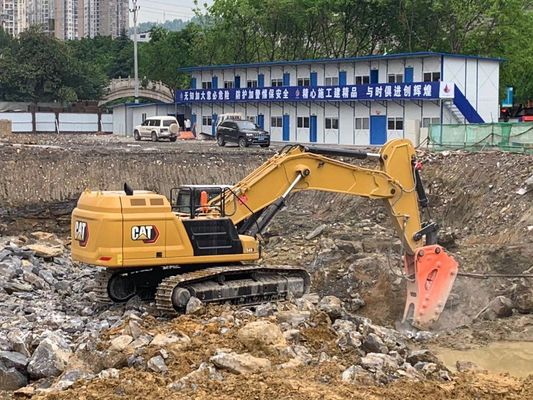Hyundai R350 de alta calidad Excavadora del brazo del túnel para el sótano del túnel estrecho