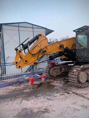Hyundai R350 de alta calidad Excavadora del brazo del túnel para el sótano del túnel estrecho