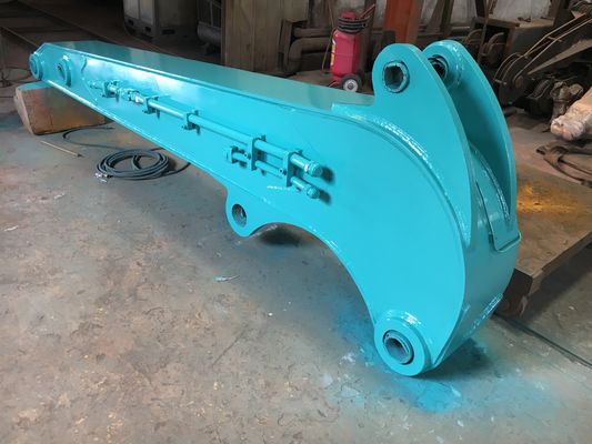 Alto rendimiento ZX520 excavadora pilar brazo Q355B/Q690D municipal proyecto de puente ferroviario de desvío Sanshui se abre en un ángulo de 160 grados