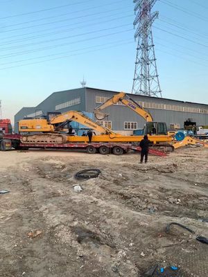Excavadora de alta resistencia PC350 tubo de brazo telescópico de dos etapas LG700 configuración de material de fijación de cubo operación de construcción de pozo profundo 35T