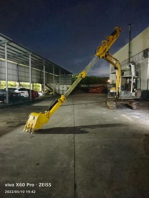 Excavadora de tres secciones brazo de demolición Hyundai R225 personalizado 25T-45T proyecto de demolición de edificios de gran altura Q355B