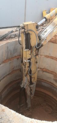 Arma deslizante de excavadora duradera PC200 Caisson Fundación Fosa Ingeniería Municipal Q355B 20T