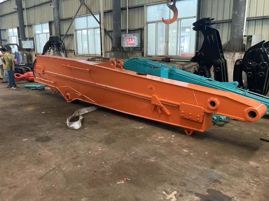 Brazo deslizante de la excavadora SK350 Verde / Amarillo 35T Para el túnel de tuberías de aguas residuales de ingeniería municipal Diseño de doble límite