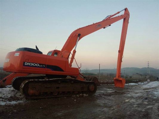 Brazo de pluma de largo alcance de alta calidad para maquinaria de construcción de excavadora Cat320