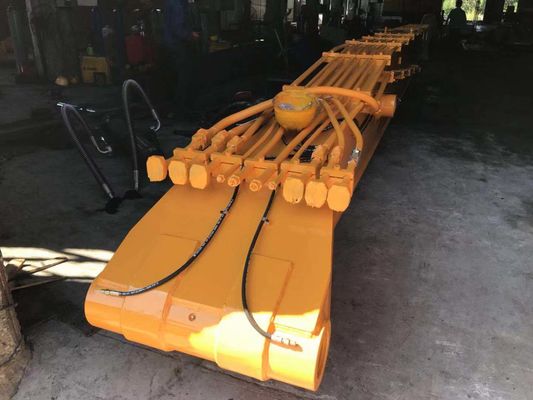 Excavadora multifuncional con brazo de desmontaje de tres etapas CAT325 para la trituración precisa de Q355B