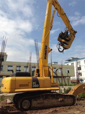 Arma de conducción de pilas y excavadora de empuje de pilas CAT340 personalizada con conductor de pilas