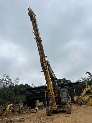 Excavadora personalizable XE370 Brazo telescópico de tres etapas BS900 Material más ligero Eficiente en el transporte de cubo o agarre 37T