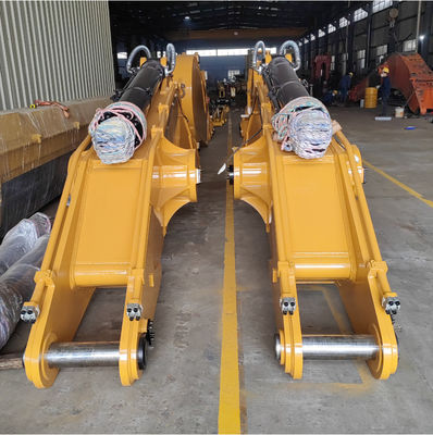 55T Excavadora Boom de roca SY550 ampliamente utilizado en ambientes hostiles Desgarrador de rocas configurable