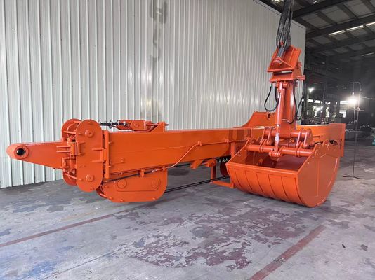 Excavadora telescópica Boom y brazo para ZX330 25m está hecho de material BS900, que es ligero