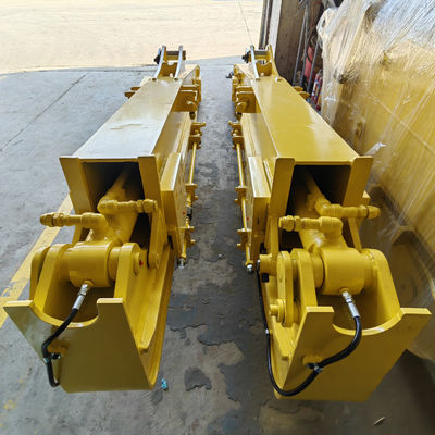 El brazo deslizante telescópico de la excavadora Q355B