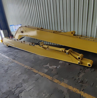 Excavadora de largo alcance Boom y brazo para CAT323D2L 16m buen rendimiento de soldadura de resistencia