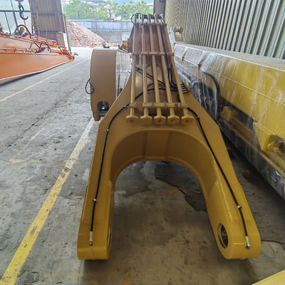 Excavadora de largo alcance Boom y brazo para CAT390 24m mayor calidad general y mejor precisión