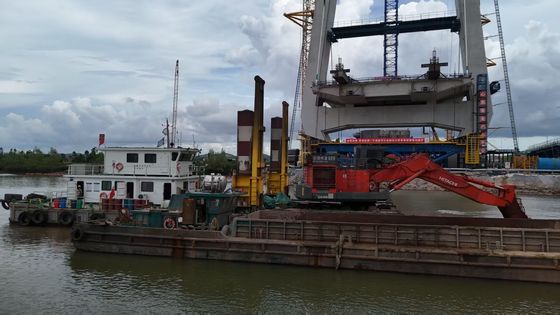 Brazo de excavadora con cubo y cilindro para  KOBELCO Hitachi