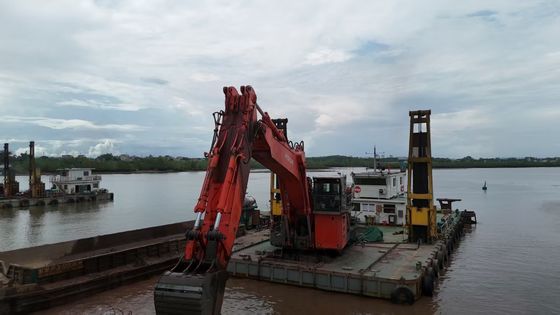 Brazo de excavadora con cubo y cilindro para CAT KOBELCO Hitachi
