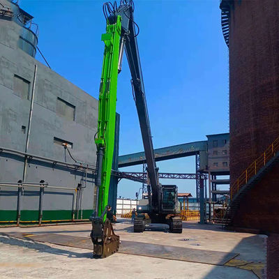 Demolición de equipos pesados personalizados de gran alcance para excavadoras de 26M, 28M y 30M Brazo de gran alcance para construcción de demolición
