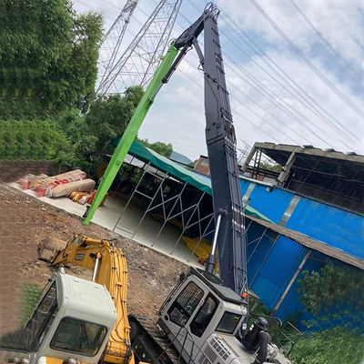 Demolición de equipos pesados personalizados de gran alcance para excavadoras de 26M, 28M y 30M Brazo de gran alcance para construcción de demolición