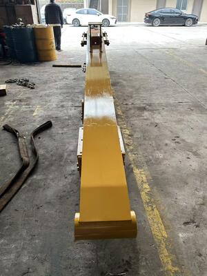 Arma de excavadora de venta caliente Arma deslizante con cubo para excavadoras Excavadoras Komatsu, Hitachi y Caterpillar