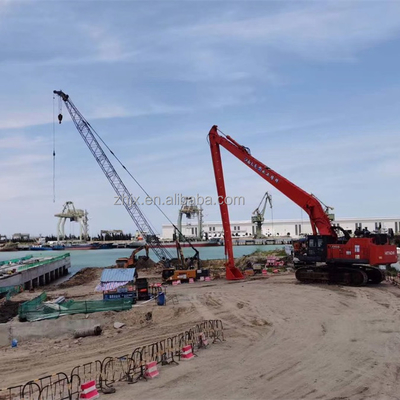 Material 1200 de Extension Digger Boom Stick Q355B del excavador de Long Reach Arm Hitachi del excavador 35 metros