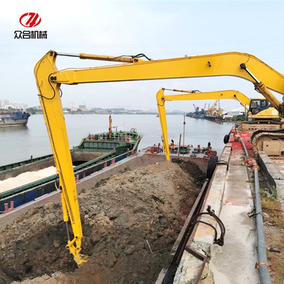 Excavador Long Boom Arm con 0.4cbm los pernos del cubo 6, accesorio largo de KOMATSU del alcance