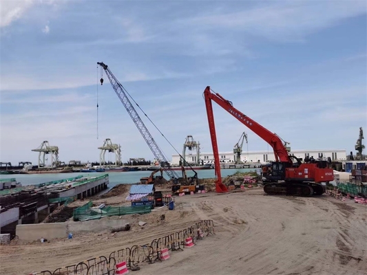 Metro largo del CAT 320 20-22T 13-16 de Booms del excavador del alcance de ZX200 DX200 SY205C