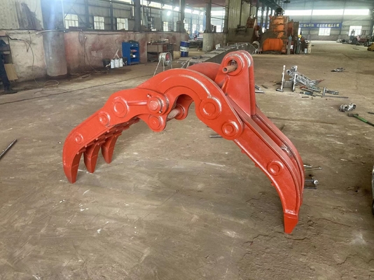 Gancho agarrador mecánico antiusura para el excavador, gancho agarrador del CE de CAT Jcb Liebherr Scrap Metal
