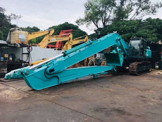 Material de acero resistente de Boom Arm Wear del excavador de Kobelco 20T SK200, alcance largo del 18m