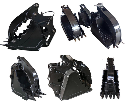 Excavador Hydraulic Thumb, excavador mecánico Thumb Bucket de Q355B